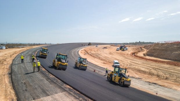 Asfaltado Madring La Monumental