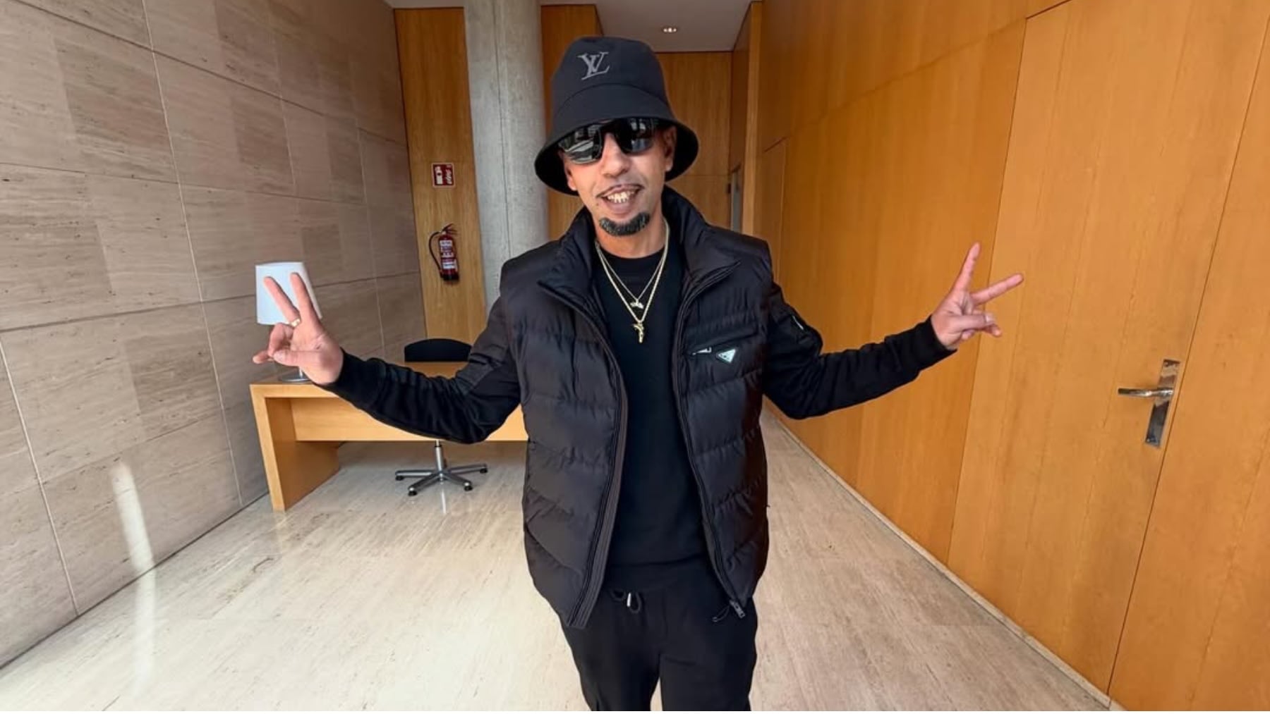 El padre de Lamine Yamal, Mounir Nasraoui. (@hustle_hard_304)