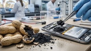 cáscaras de cacahuete