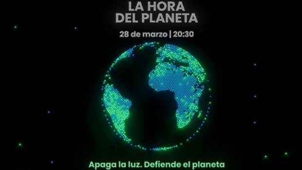 Cartel de esta edici&oacute;n de La Hora del Planeta.