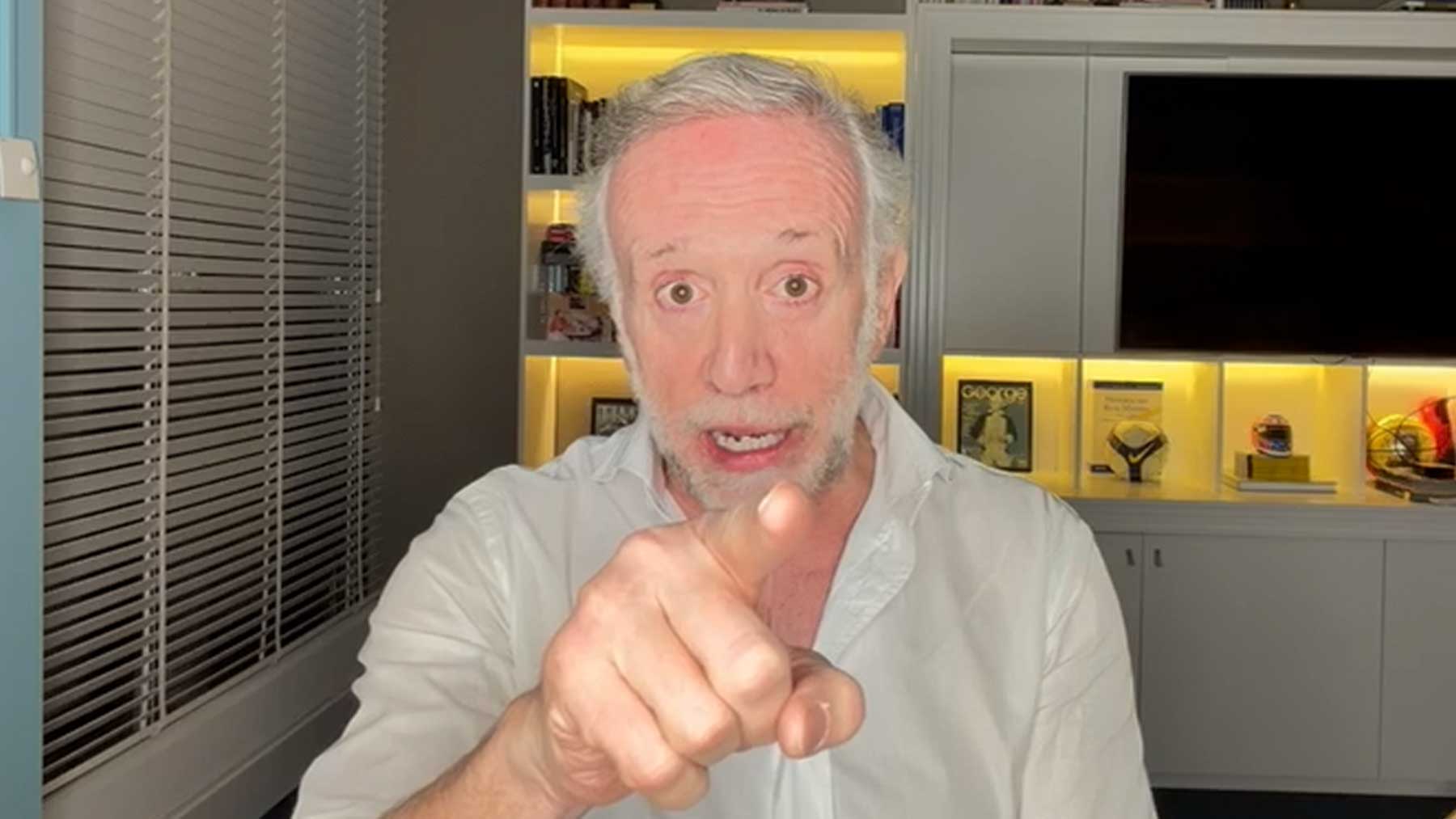 Inda: Para callarnos, Sánchez, tendrás que sacarnos con los pies por delante, no te bastará con señalarnos en el Parlamento