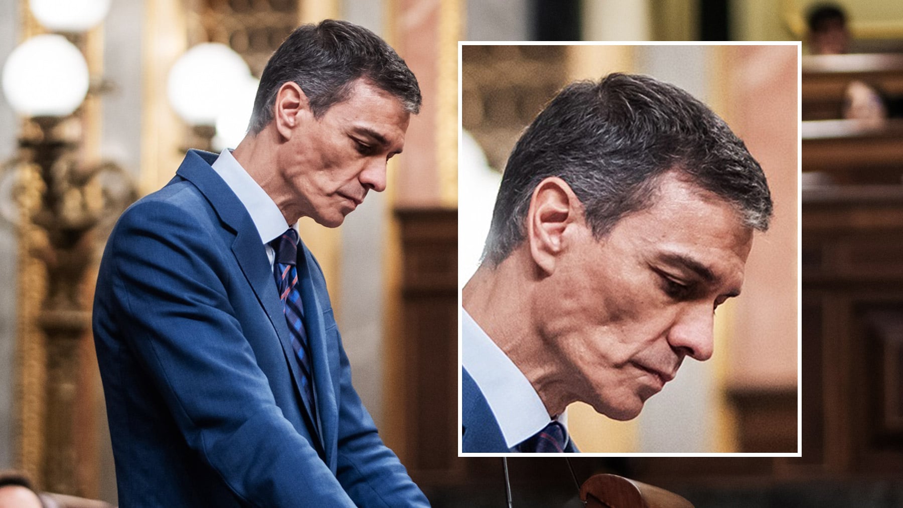 El rostro del poder decrépito: envejecimiento y anorexia atlética marcan a Sánchez, según los expertos