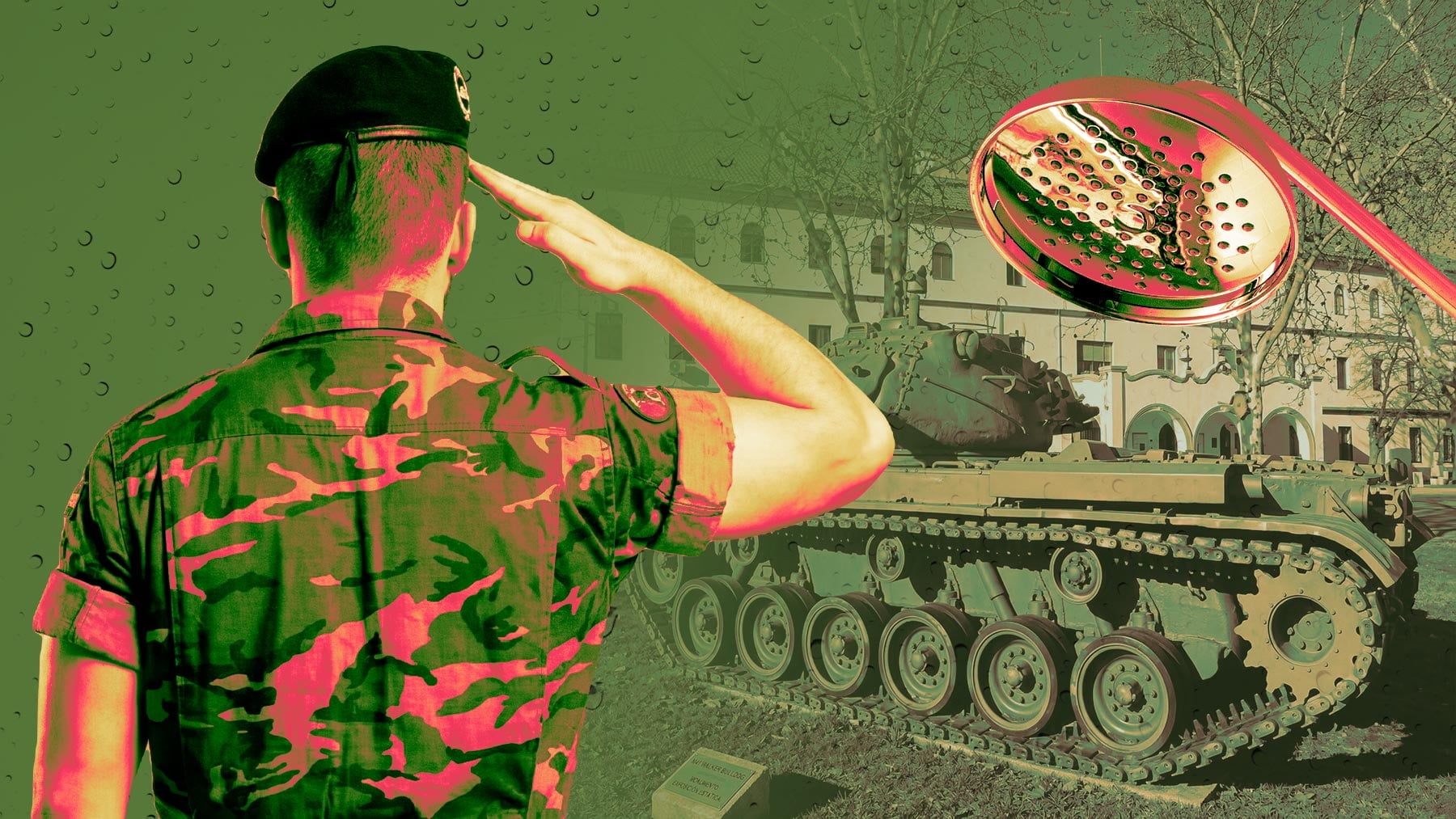 Soldados del cuartel de El Goloso llevan mes y medio duchándose con agua fría por la rotura de una caldera