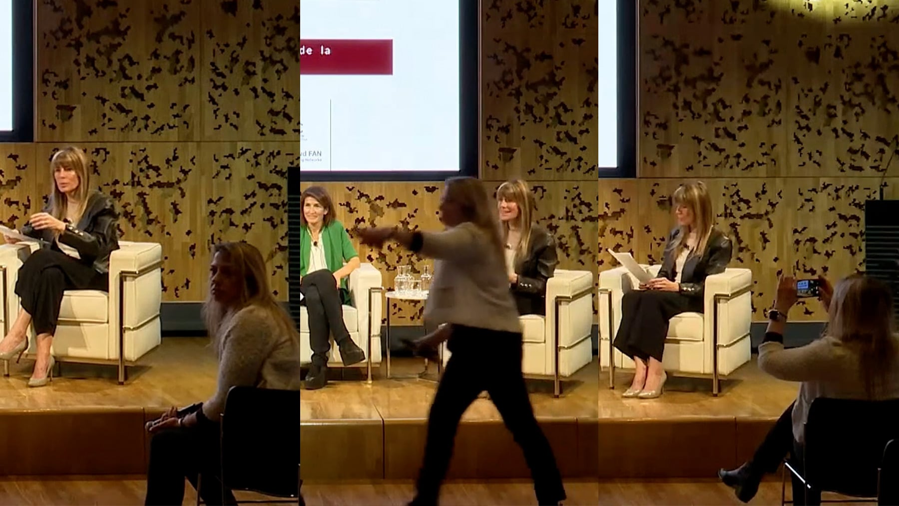 La asesora de Moncloa hacía de azafata en eventos de la cátedra de Begoña Gómez