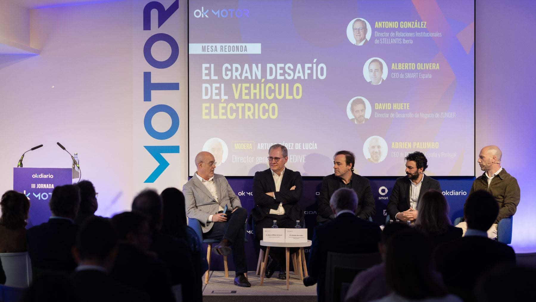 David Huete (ZUNDER) en las III Jornadas de OKMOTOR: la red de carga de coches eléctricos cubre al completo las necesidades de nuestro país
