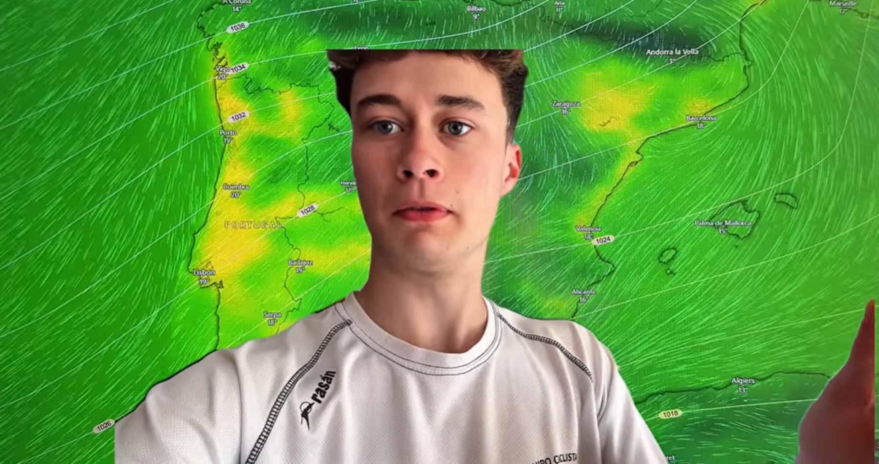 Jorge Rey pide que nos preparemos porque lo que llega no es normal: Una masa polar