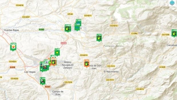 precio gasolina 27 marzo Andalucía