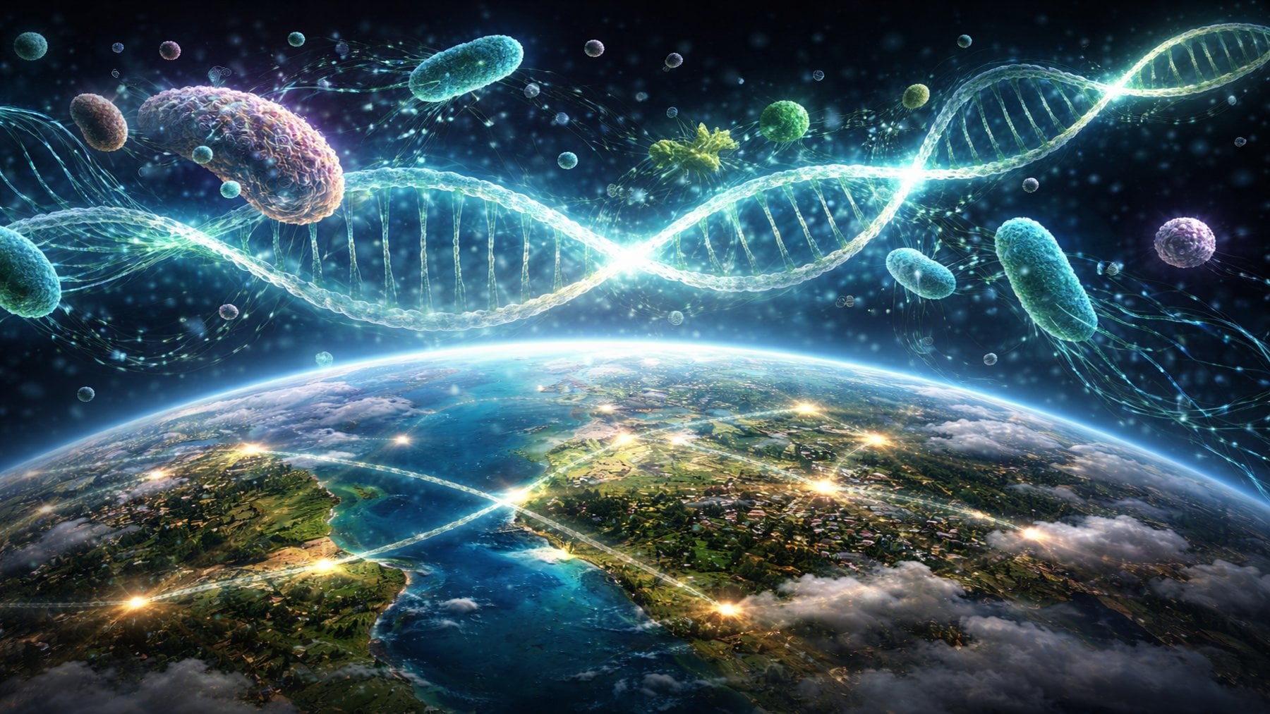 Los científicos no salen de su asombro: los microbios conectan el planeta Tierra gracias a una
