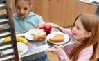Menú escolar, comidas, niños, familias