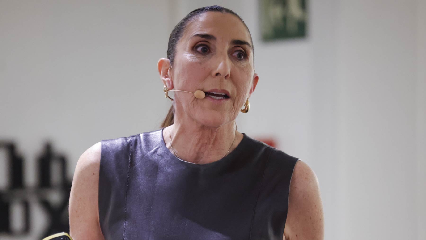 Paz Padilla dando una charla. (Foto: Gtres)