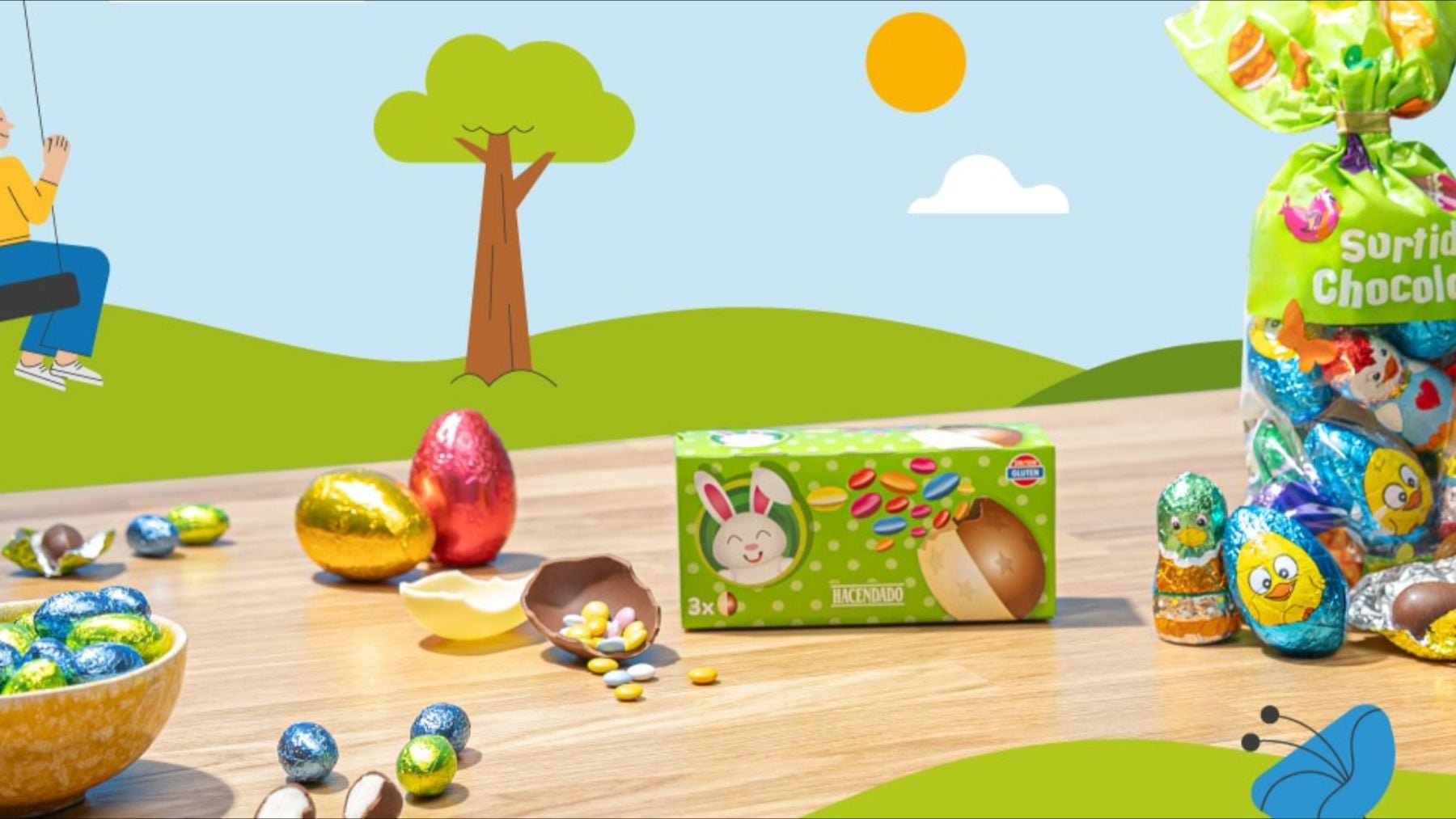 Colas en Mercadona por los huevos de Pascua de chocolate que todos quieren: el precio es un chollo