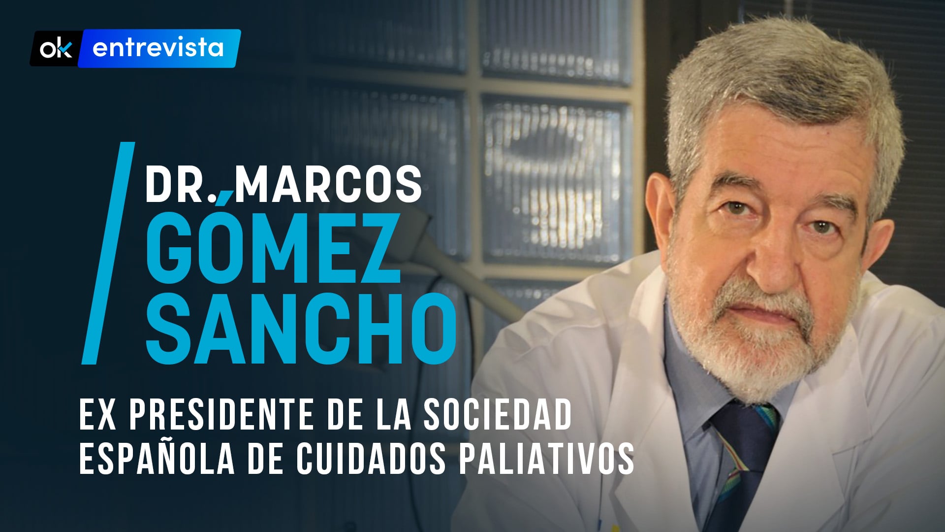 Dr. Gómez Sancho, experto en cuidados paliativos: Con esta ley asistiremos a la eutanasia de un niño
