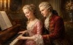 mozart, hermana, música