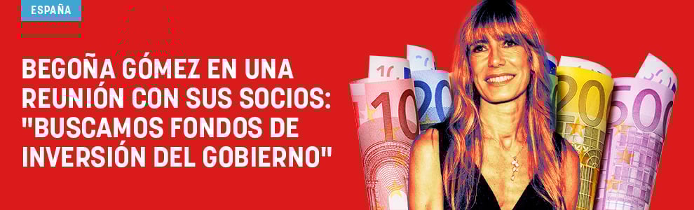 Begoña Gómez en una reunión con sus socios: Buscamos fondos de inversión del Gobierno”
