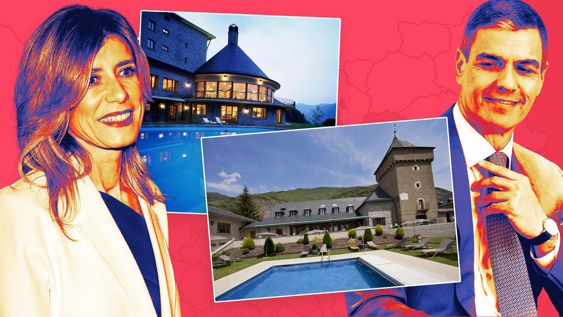 De Arties a Vielha: la afición de Pedro Sánchez y la pentaimputada Begoña Gómez por los paradores