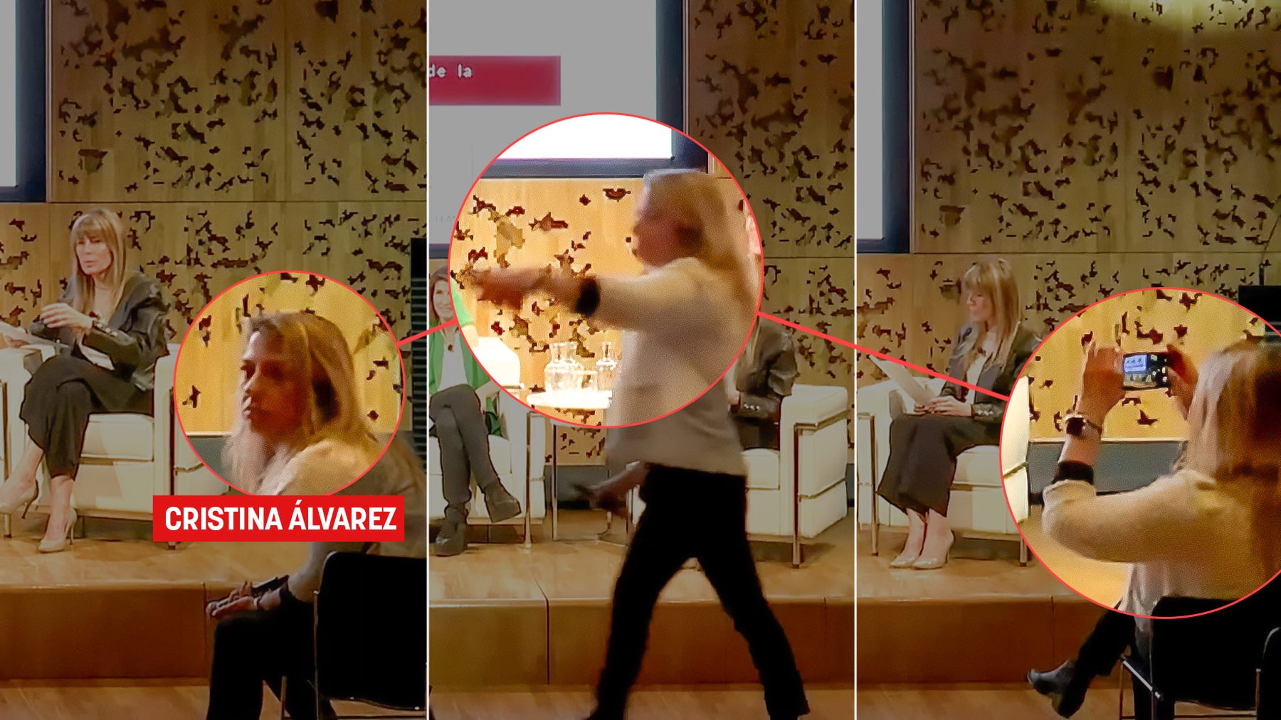 La imputada asesora de Moncloa hacía de azafata en eventos de la cátedra de Begoña Gómez