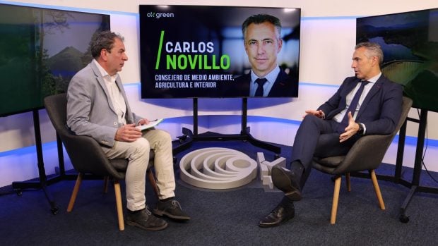 plató OKGREEN Carlos Novillo