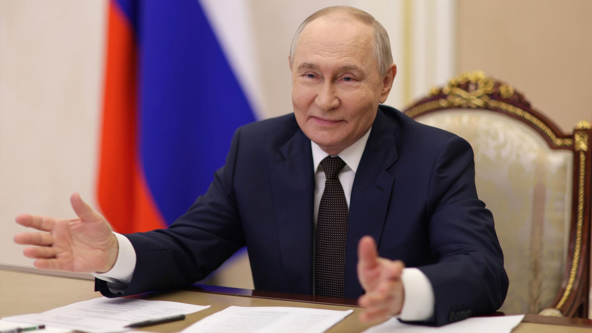 Vladímir Putin, presidente de Rusia.