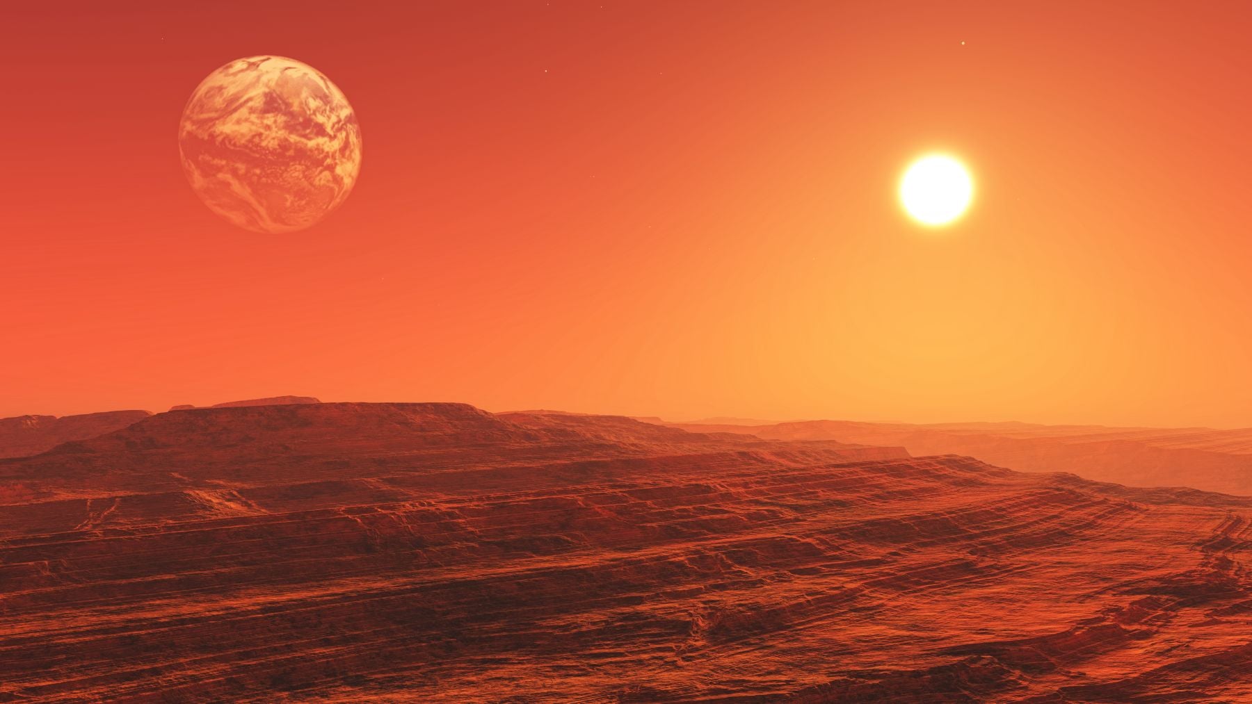 Hallazgo inaudito de la NASA en Marte: una extraña superficie está cambiando la velocidad de rotación del planeta