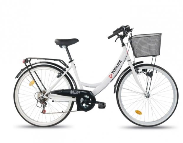 Bicicleta City 40 Toplife de Carrefour