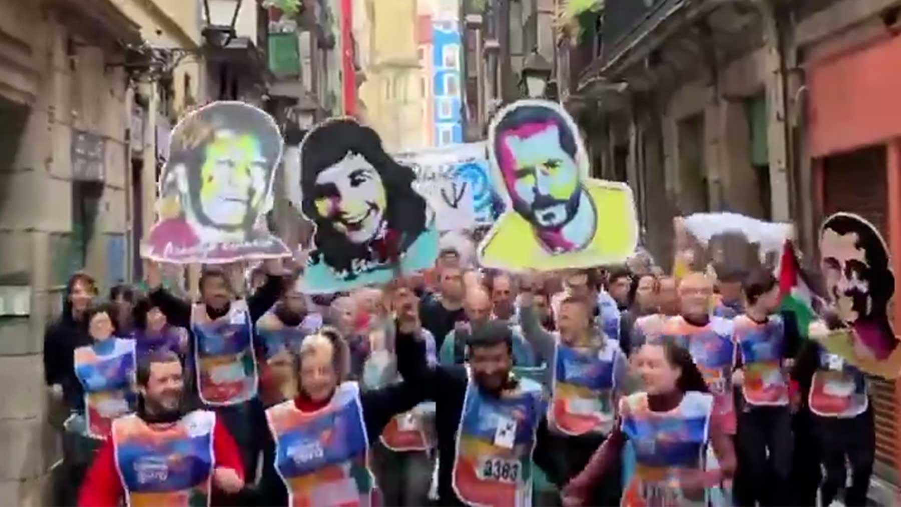 La Korrika homenajea a dos etarras condenados a 530 años por asesinato