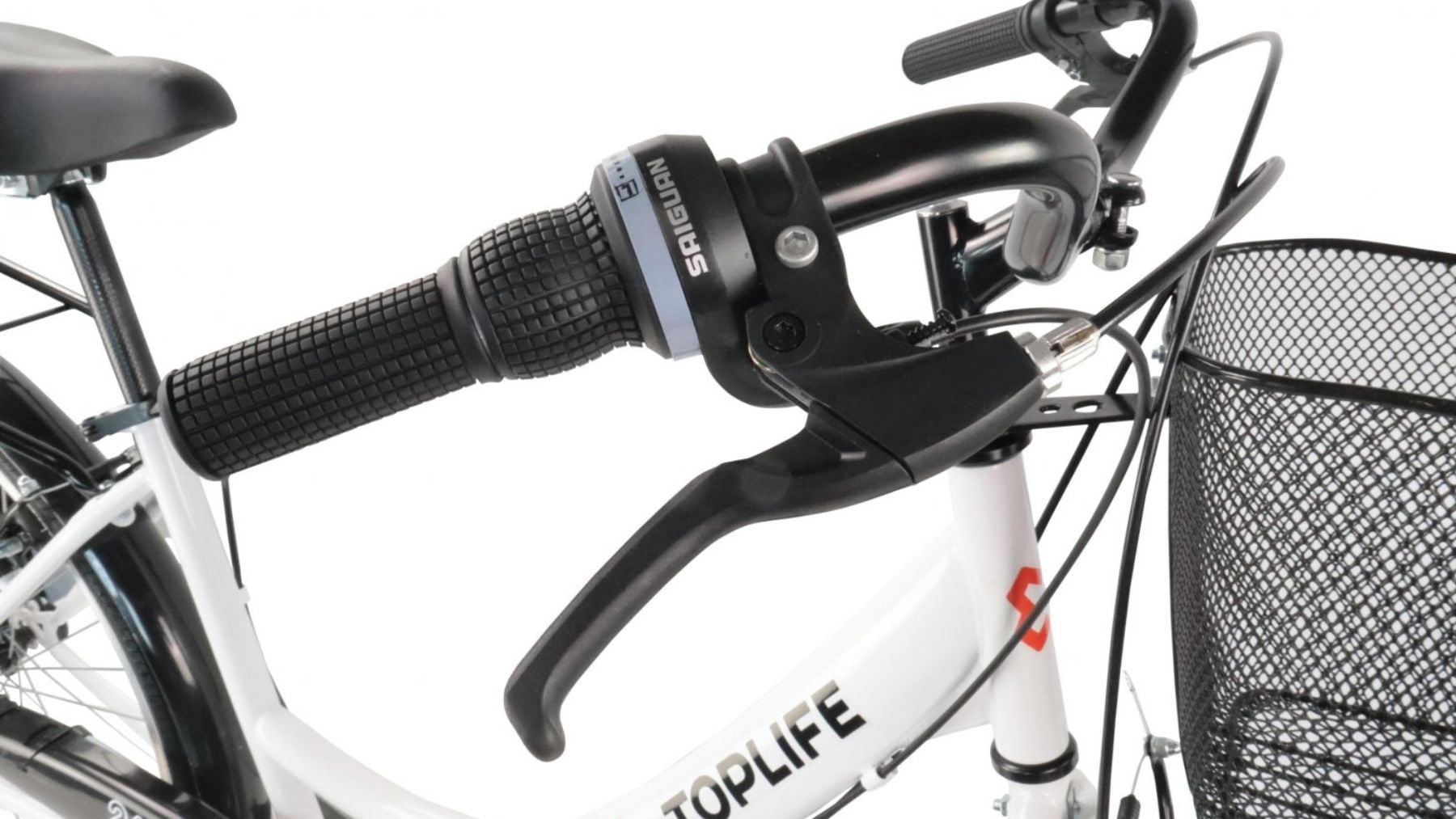 Colas en Carrefour por la bicicleta urbana de Toplife con cuadro de 26″ perfecta para la ciudad