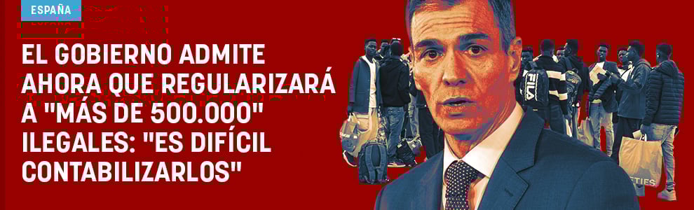 El Gobierno admite ahora que regularizará a más de 500.000 ilegales: Es difícil contabilizarlos