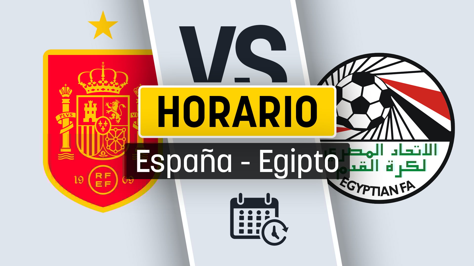 Cuándo es el España – Egipto: horario del partido amistoso de la Selección y canal de TV para ver en directo gratis y en vivo online