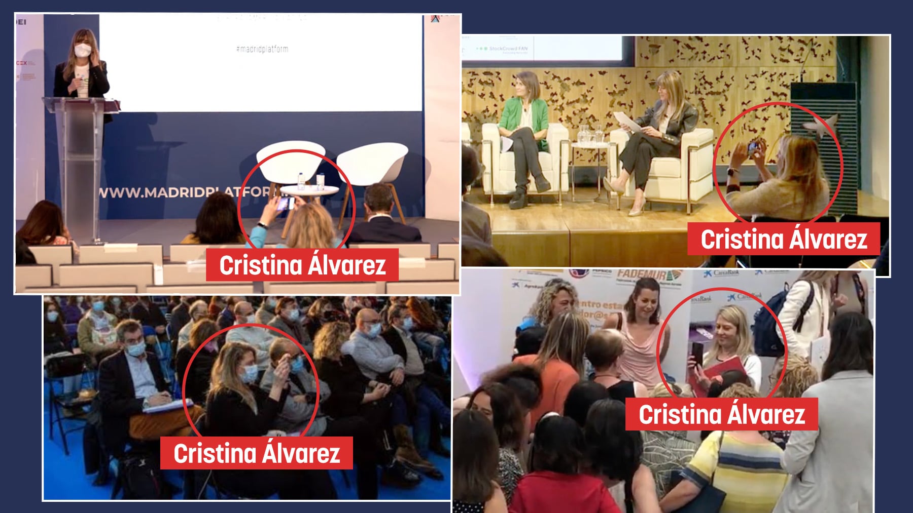 Begoña Gómez pluriempleó a su asesora de Moncloa: también hacía de fotógrafa en los actos de la cátedra