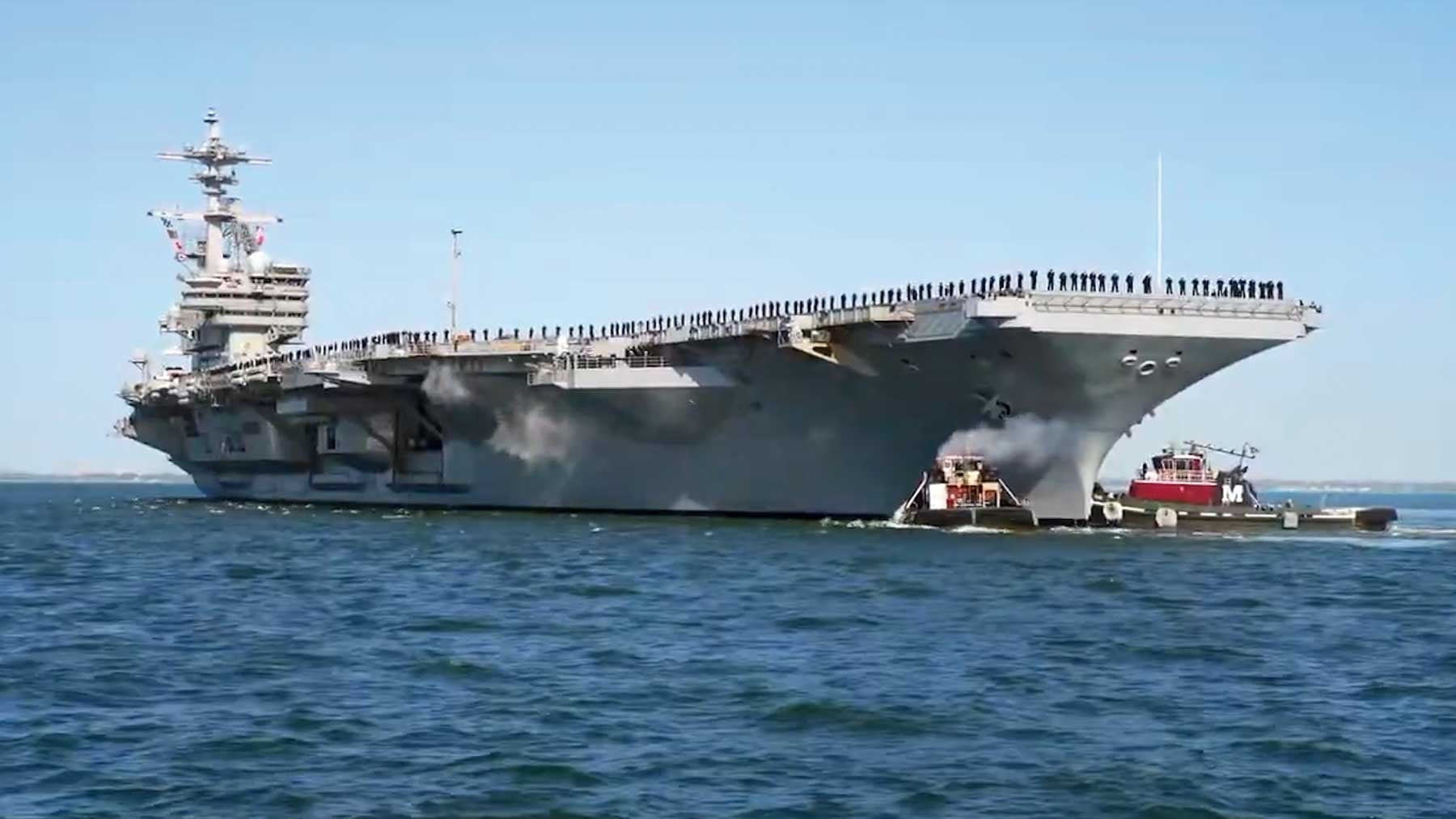 EEUU despliega su tercer portaaviones en Oriente Medio: el George Bush se suma al Abraham Lincoln y al Ford