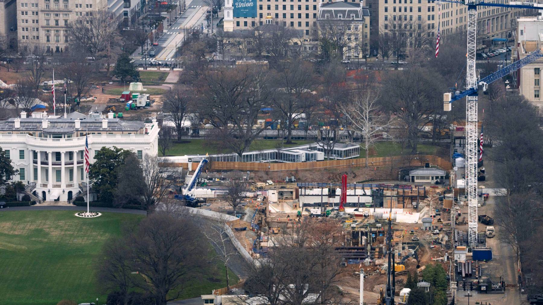 Un juez bloquea la construcción del salón de baile de Trump de 400 millones en la Casa Blanca