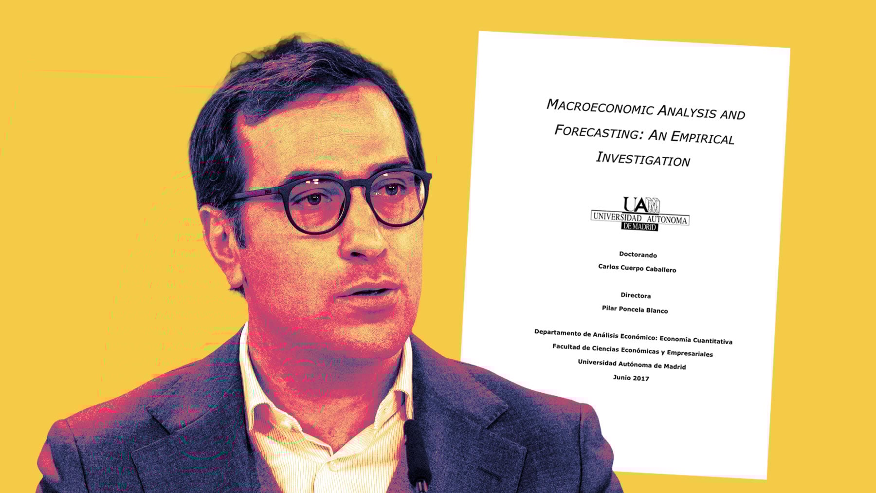 Cuerpo omitió en su tesis el primer capítulo que deben tener todas: el marco teórico