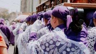 Truco para lavar el costal de Semana Santa
