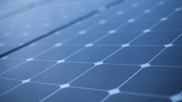 panel solar de silicio