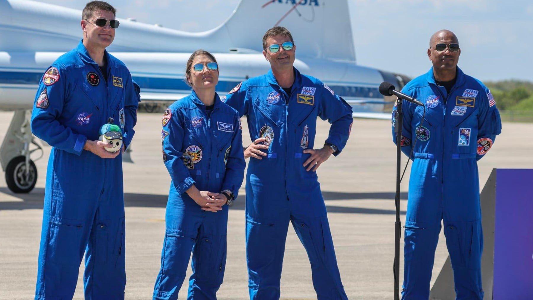 Quiénes son los astronautas que sobrevolarán la Luna en Artemis II