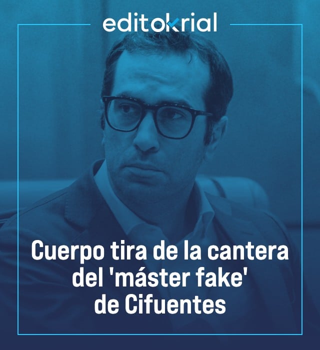 Cuerpo tira de la cantera del