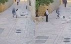 Monja agresión, Jerusalén