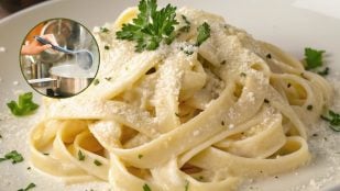 El cucharón de la pasta