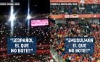 El Gobierno señala a Vox por Cornellá pero calla cuando se grita «¡Español el que no bote!» en el Camp Nou y San Mamés