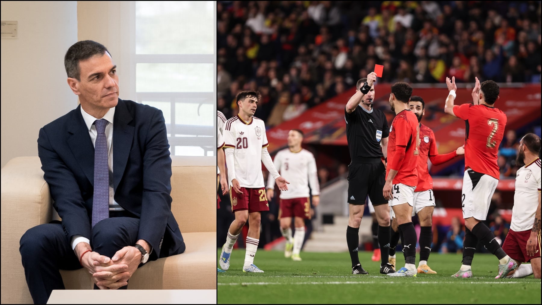 Pedro Sánchez reacciona a los cánticos racistas en Cornellá: Todo mi apoyo a los que lo sufrieron