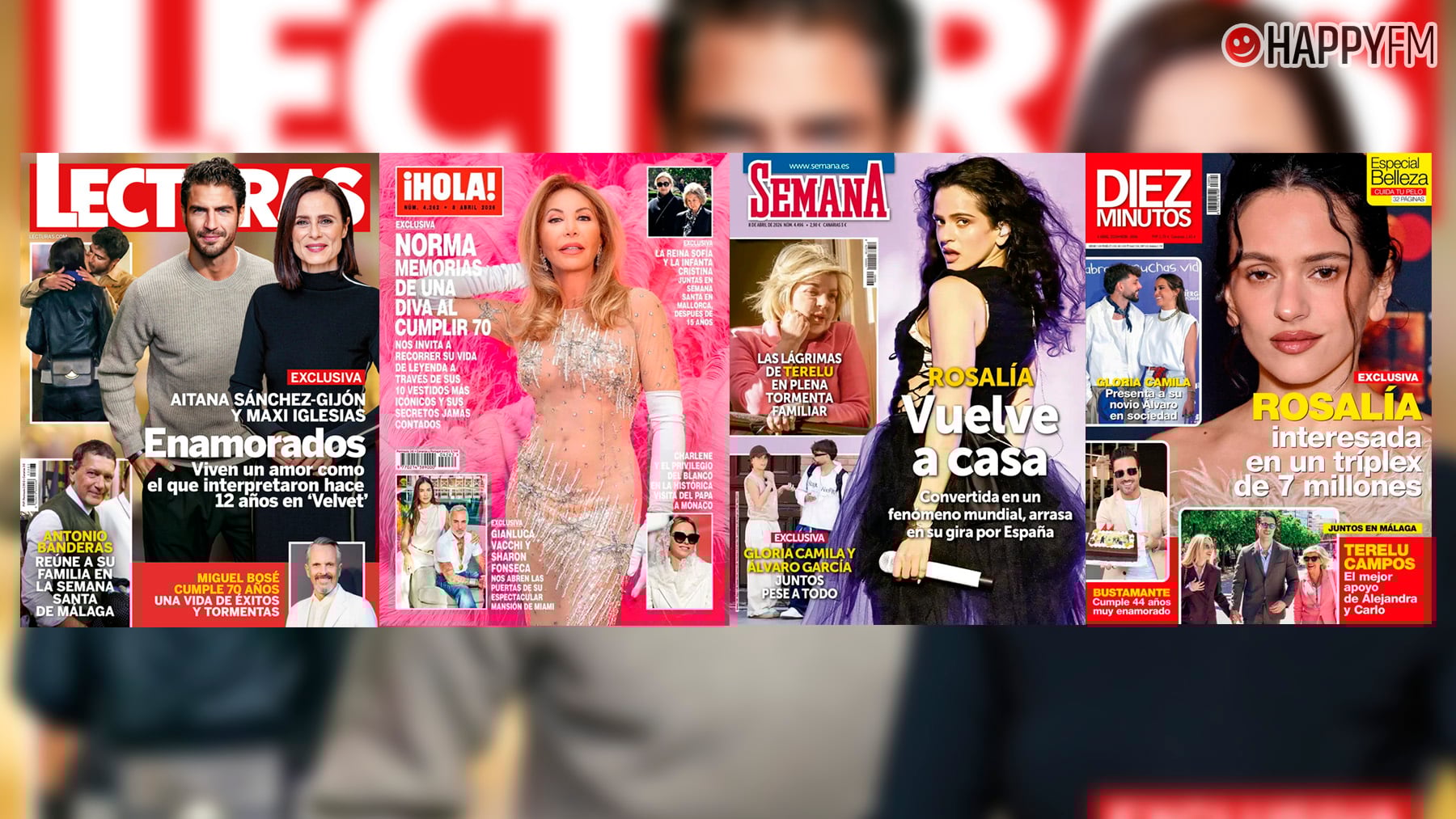 Portadas de las revistas del corazón de hoy: Aitana Sánchez-Gijón y Maxi Iglesias, enamorados