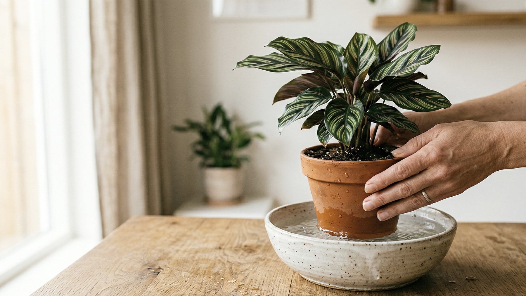 Riego por inmersión. Foto: ilustración propia.