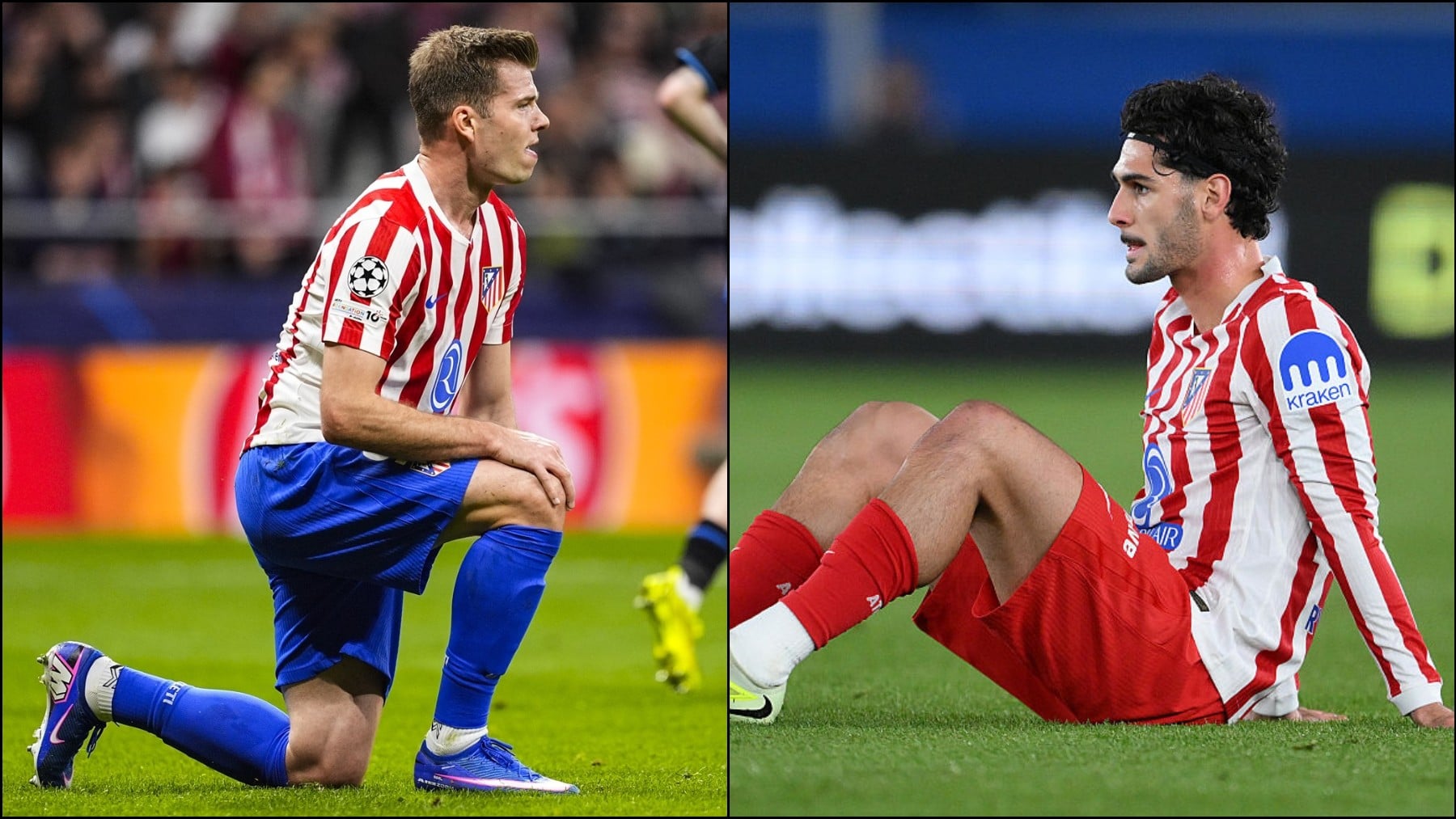 Doble varapalo para Simeone antes del triple Atlético-Barcelona: Sortloh y Cardoso lesionados