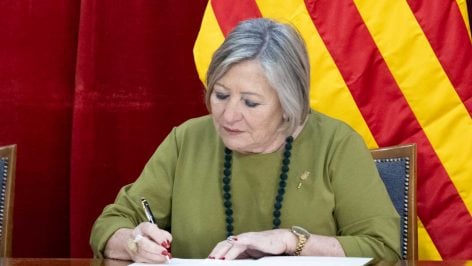 La alcaldesa de Vinaroz (Castellón), María Dolores Miralles.