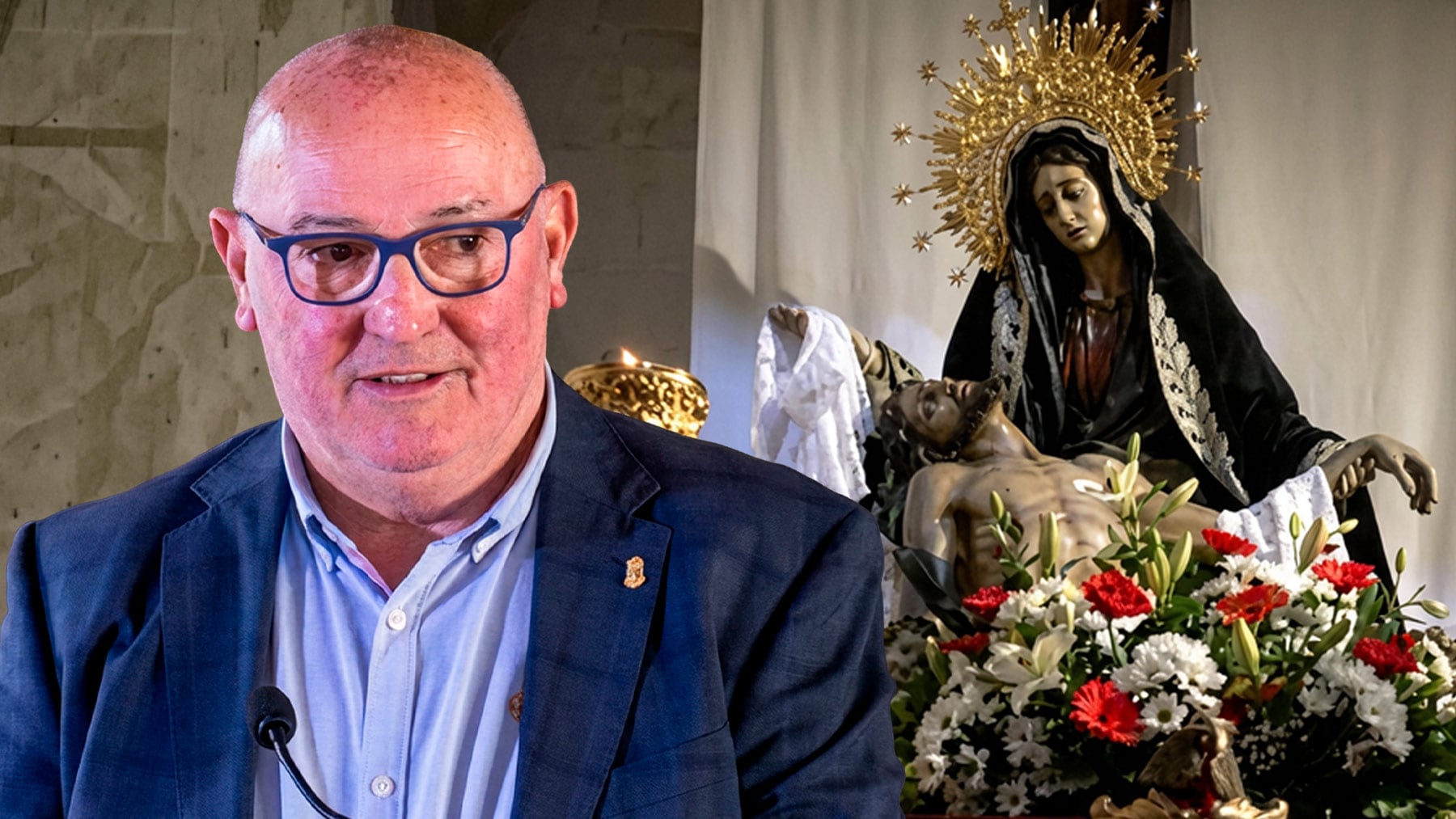 Bernat Riera, sobre la virgen demasiado sevillana de Palma: “La imagen no sale sin la aprobación de Patrimonio”