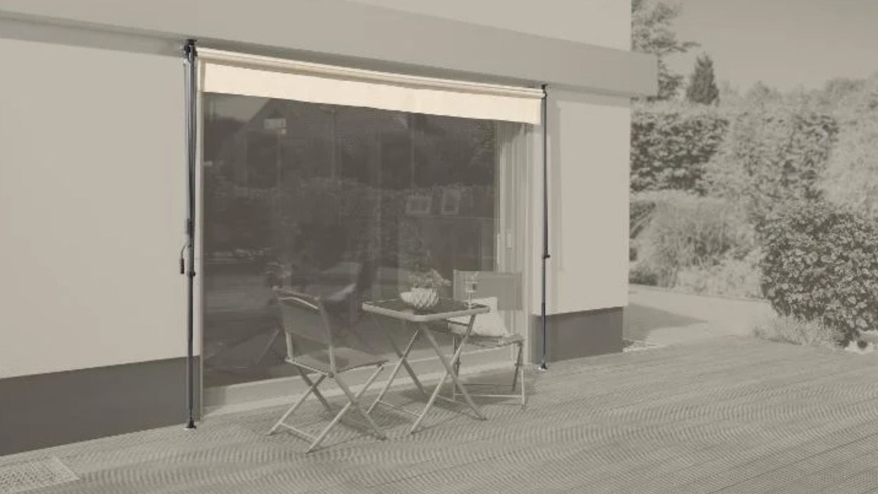 Colas kilométricas en Lidl por el toldo ajustable que no necesita obras: cómodo, económico y resistente rayos UV