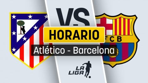 Atlético de Madrid – Barcelona: cuándo es, horario y canal de televisión para ver el partido de Liga en directo y streaming gratis.
