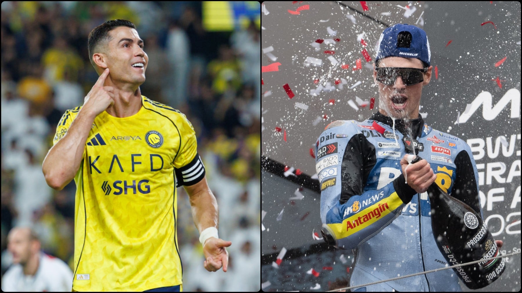 Cristiano Ronaldo desembarca en MotoGP: ficha a Fermín Aldeguer