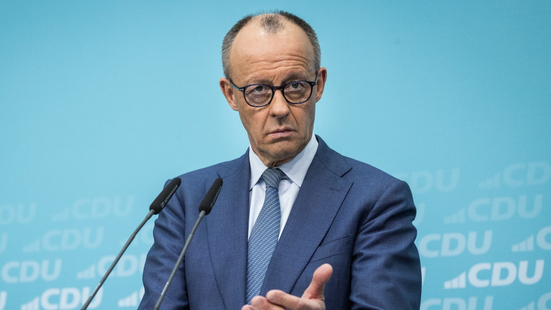 El canciller alemán Friedrich Merz. (Foto_ Getty Images)