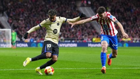 Sigue en directo el Atlético-Barcelona con nosotros. (Getty)